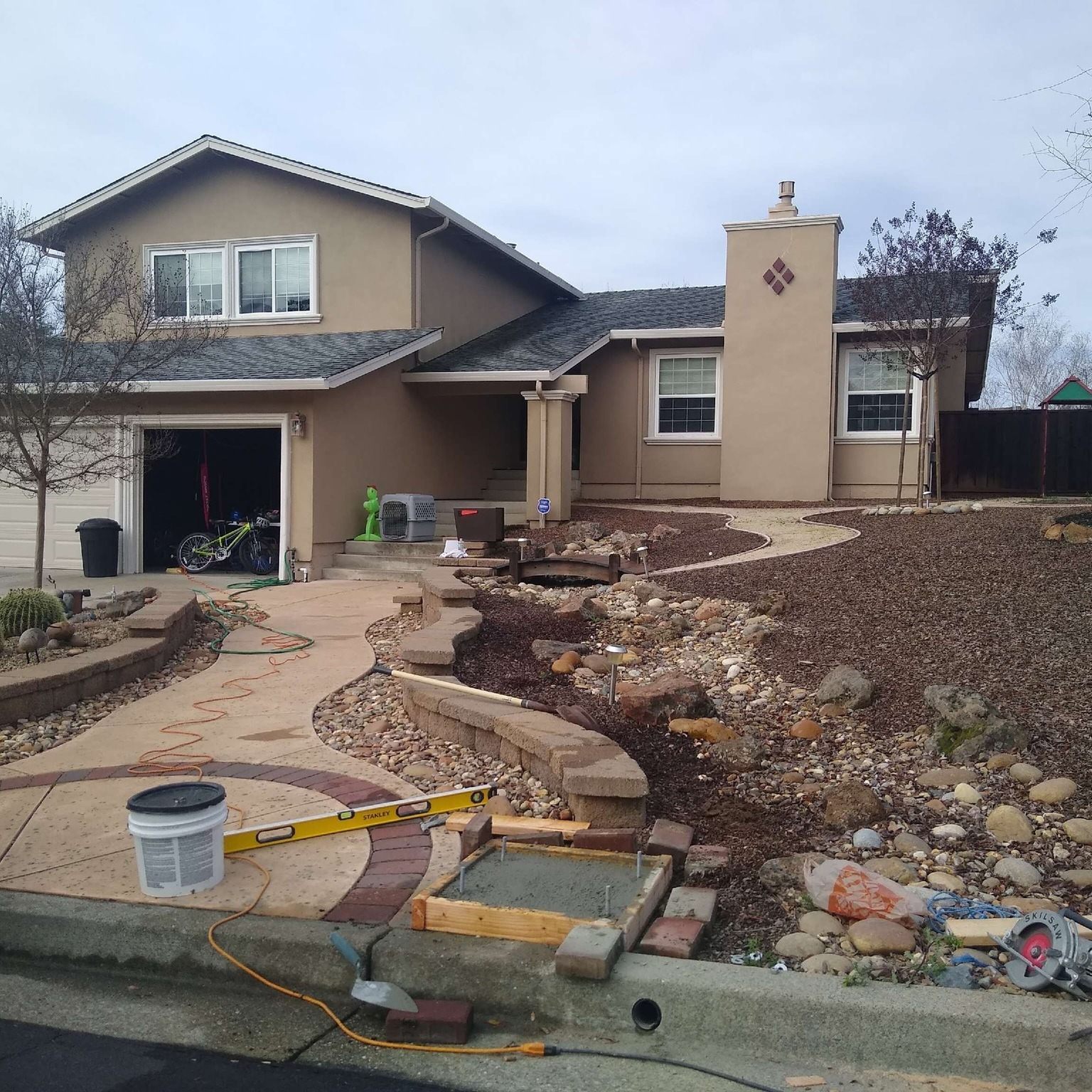 Residential exterior finish preparation